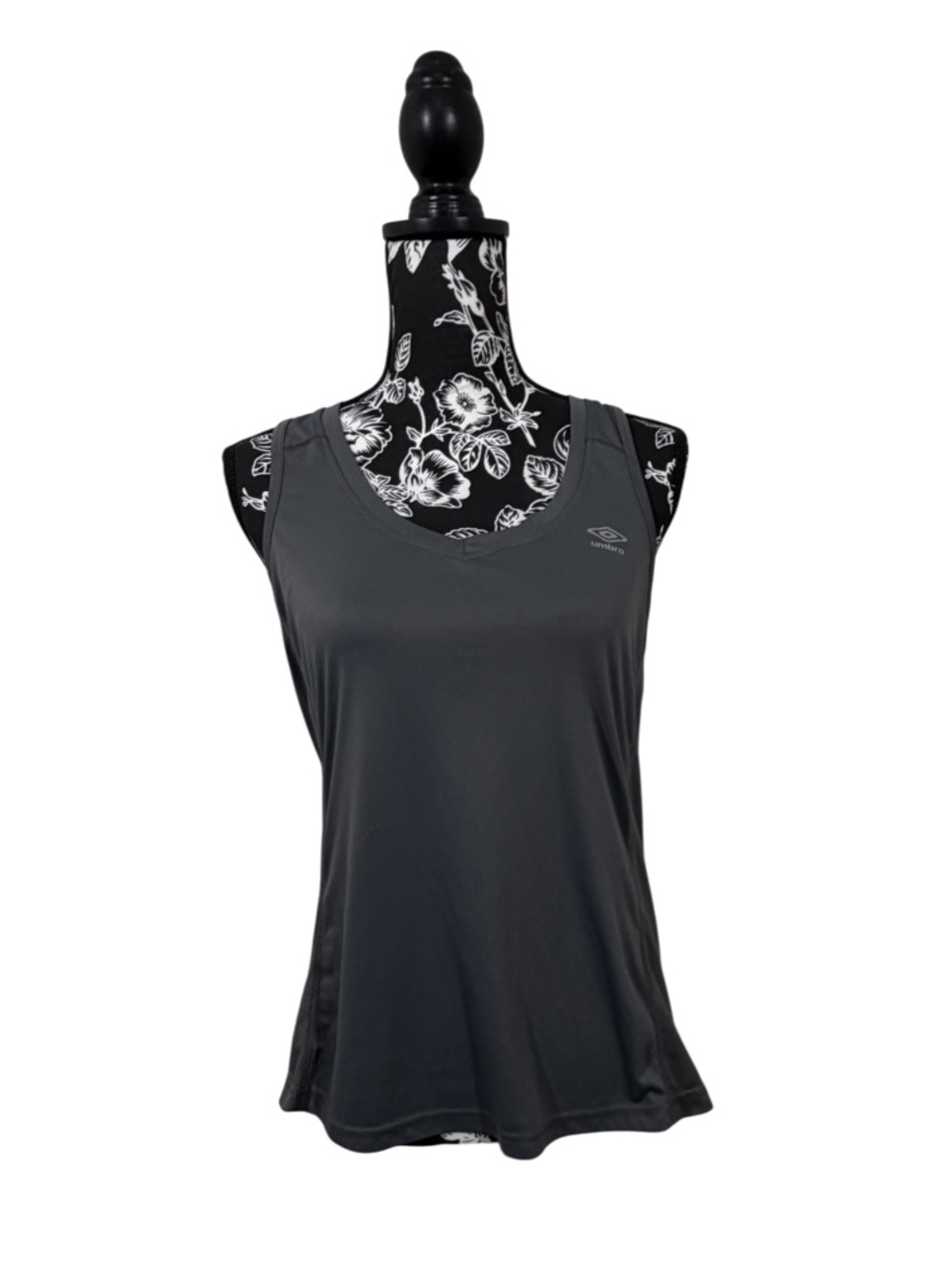 Umbro Women's Charcoal Gray Performance Tank Top